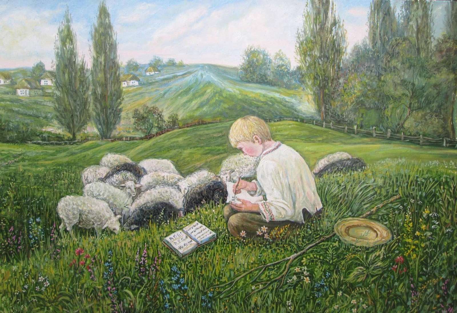 Wypasałem owce poza wioską puzzle online