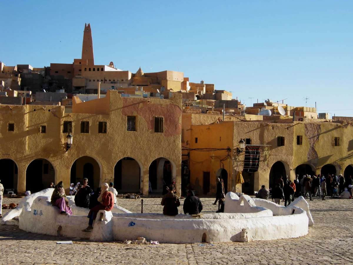Ghardaia w Algierii w Afryce puzzle online