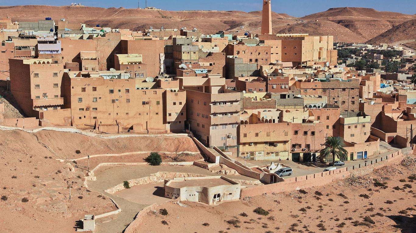 Ghardaia w Algierii w Afryce puzzle online