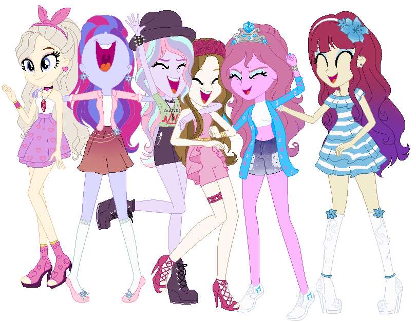 My girl group (EQG) puzzle online