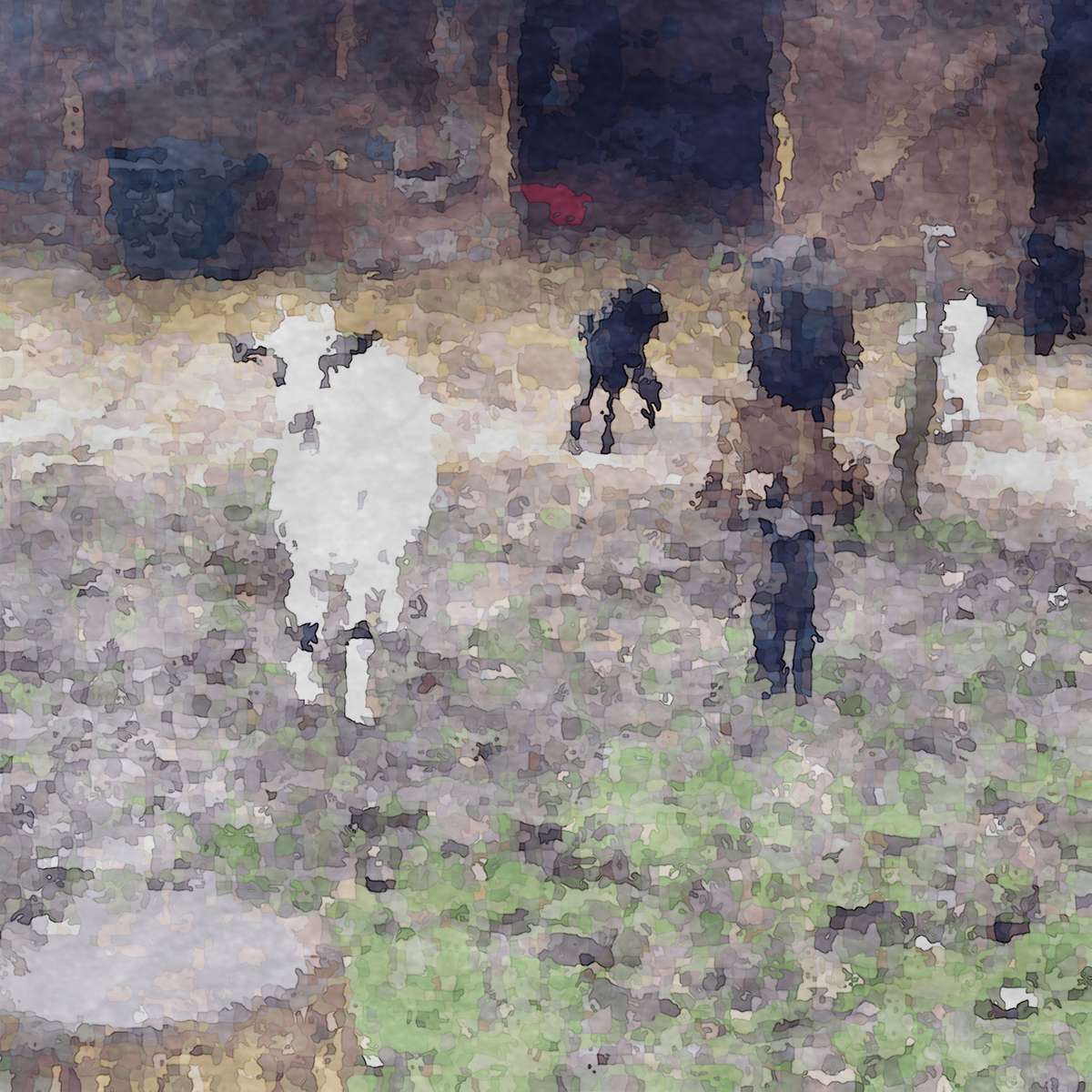 Kozy i owce w małym zoo puzzle online