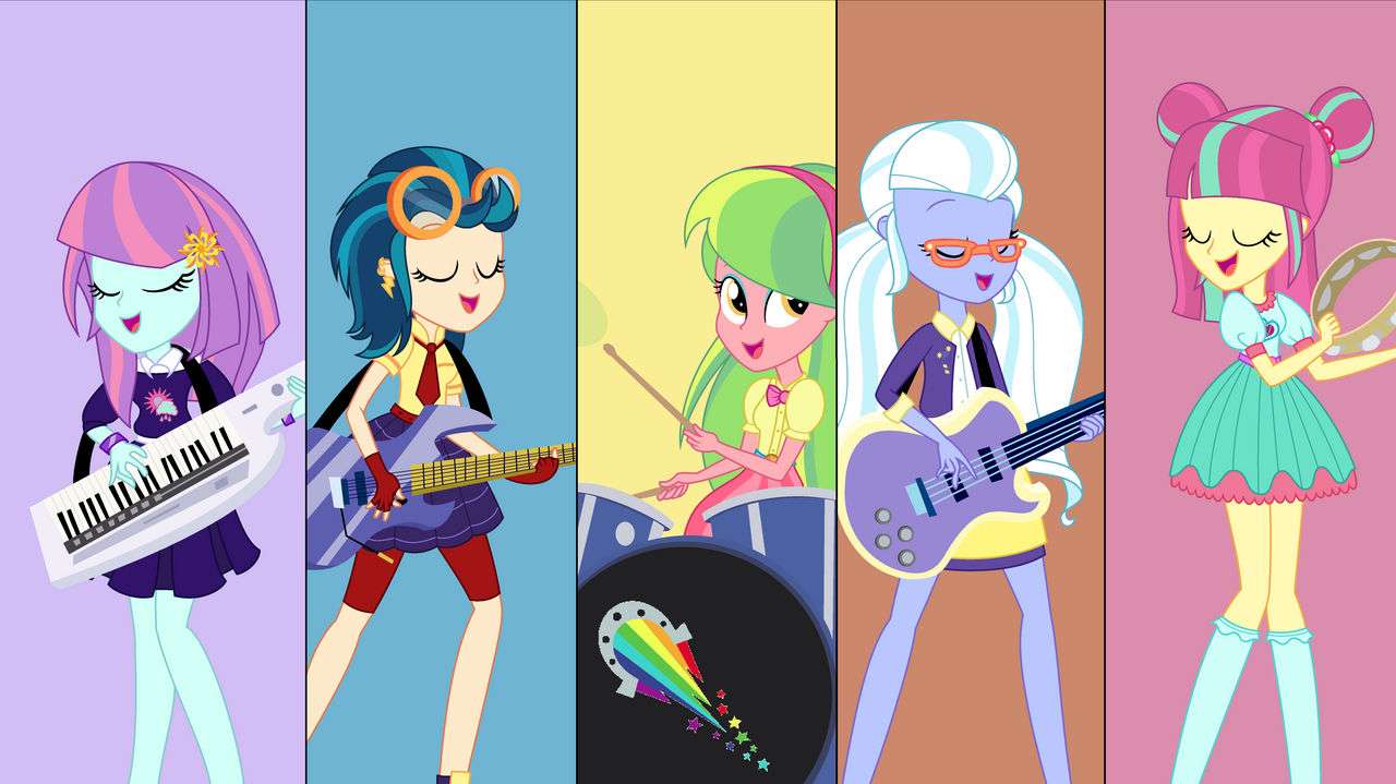 AU-Equestria girls Better than ever by Sarahalen o puzzle online