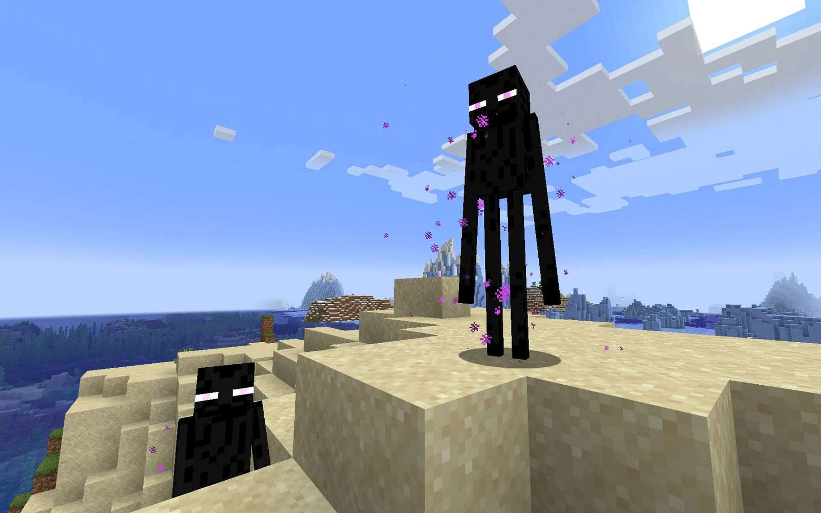 Minecraft - enderman puzzle online