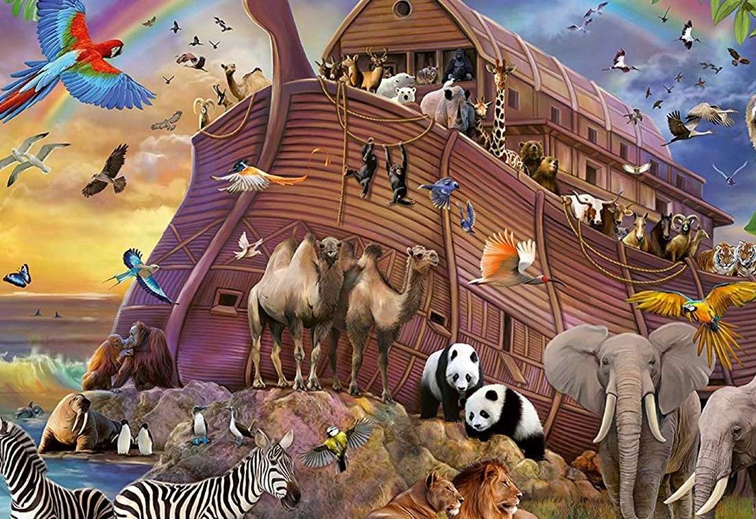 Arka Noego. Biblijna opowieść puzzle online