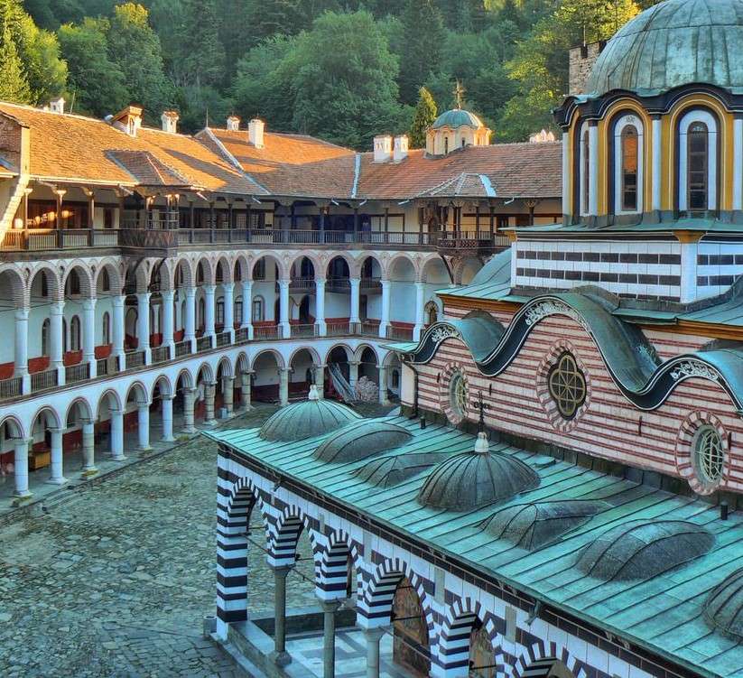 Monastyr Rilski (tzw. Klasztor Rila), Bułgaria puzzle online