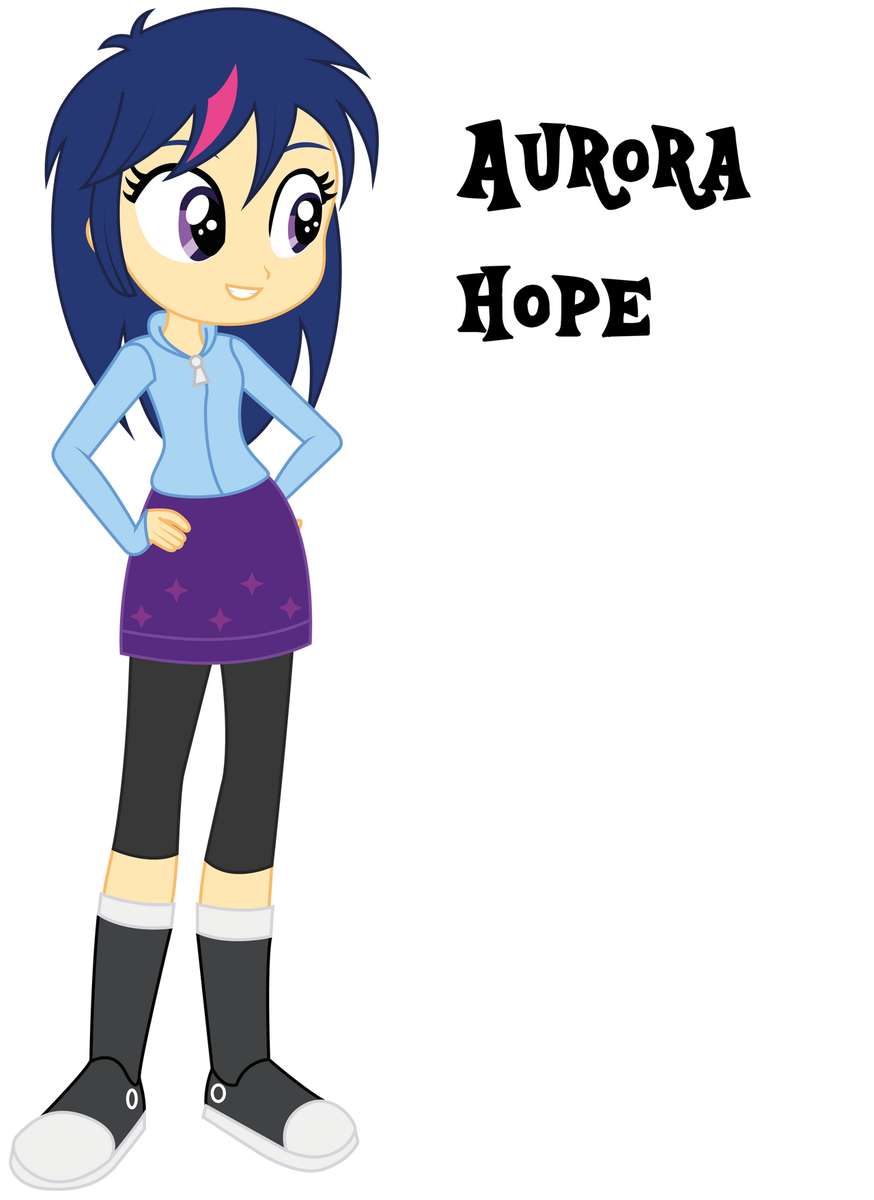 Equestria Girls Next-Gen: Aurora Hope by Lhenao on puzzle online