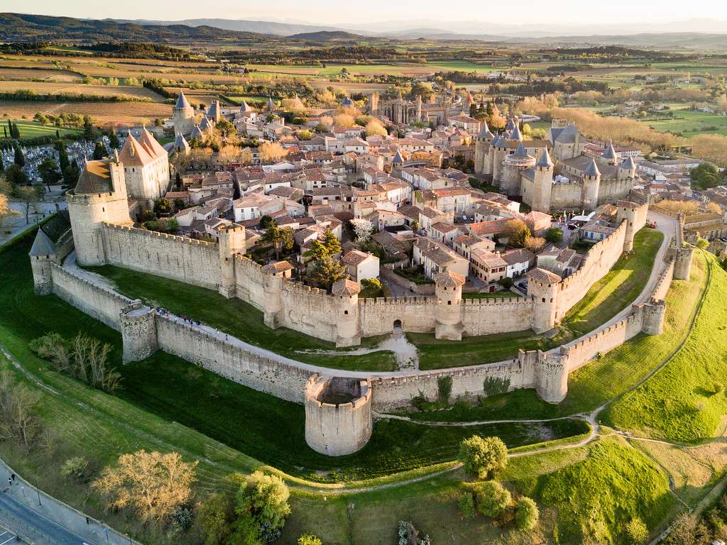 Carcassonne - miasto we Francji puzzle online