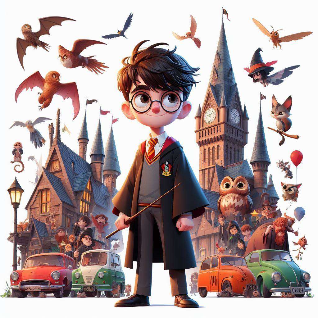 Harry'ego Pottera puzzle online