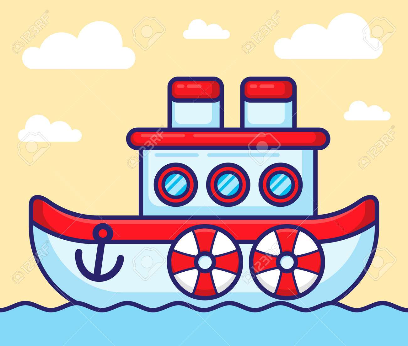 łódź - statek puzzle online