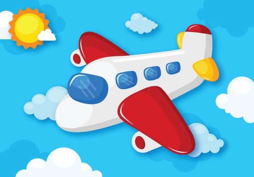 samolot - samolot puzzle online