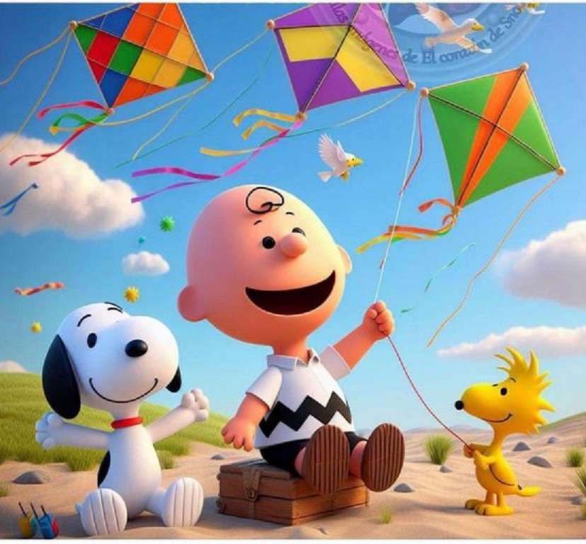 Snoopy i jego przyjaciele puzzle online