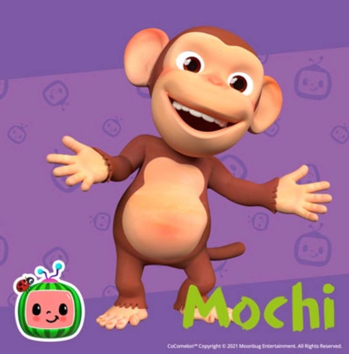 Mochi małpa puzzle online