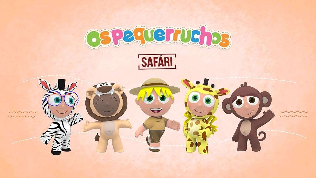 Os Pequerruchos: Safari puzzle online