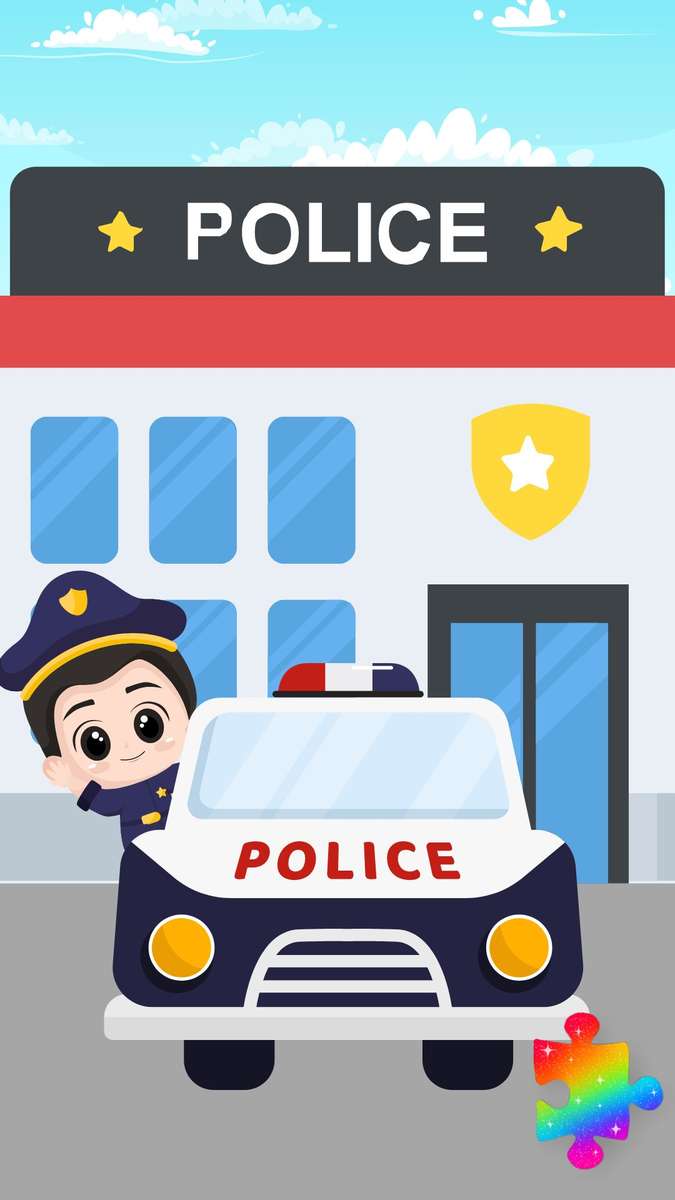 Samochód policyjny S puzzle online