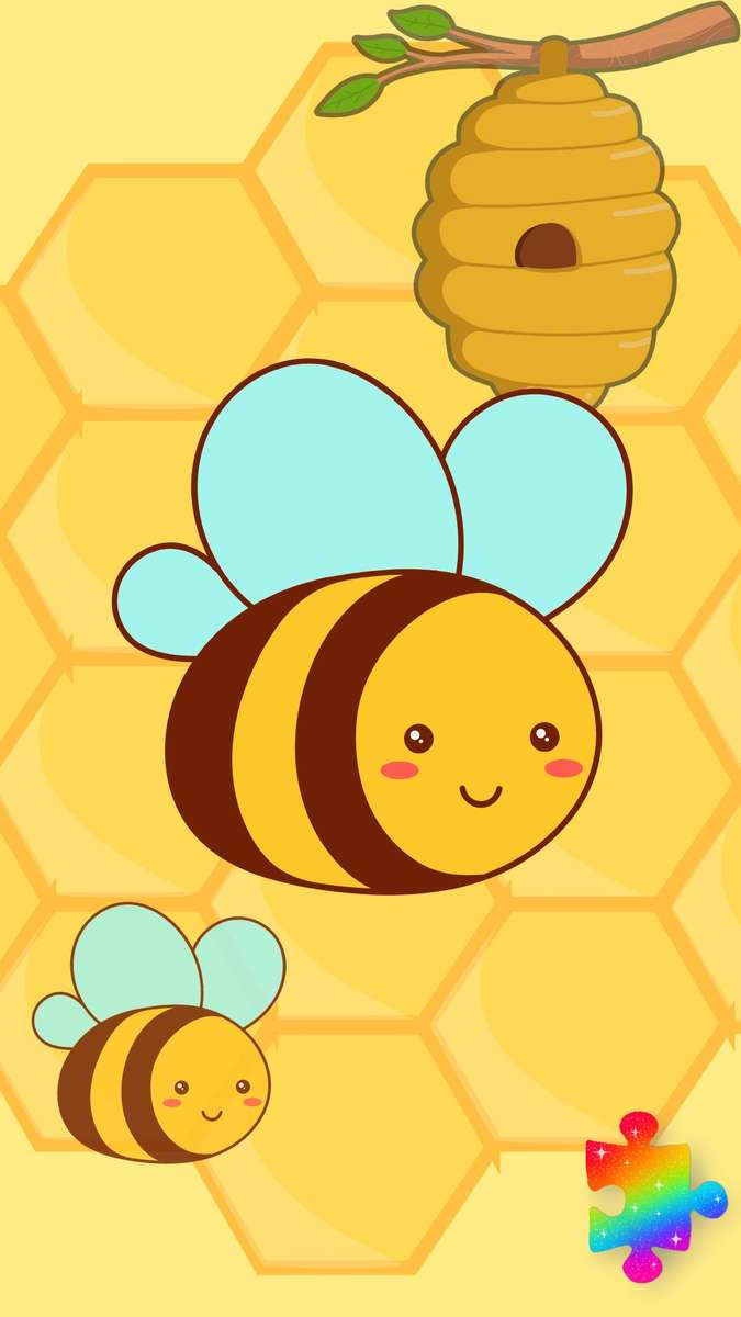 Szczęśliwe Pszczółki s puzzle online