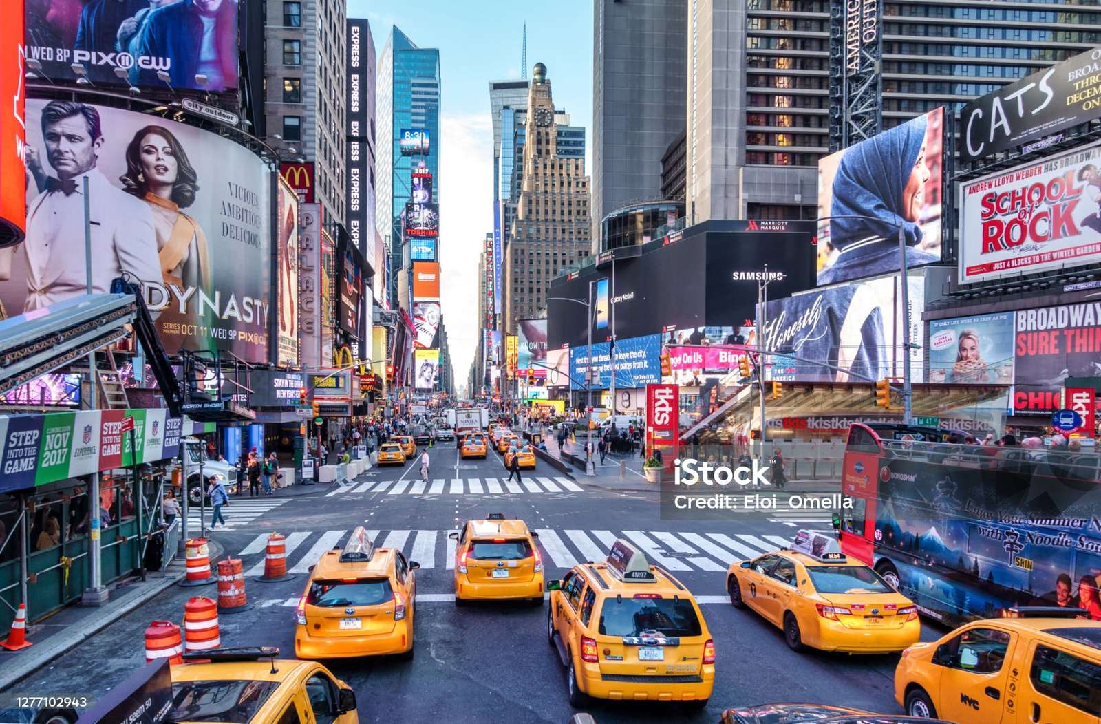Time Square w Nowym Jorku puzzle online
