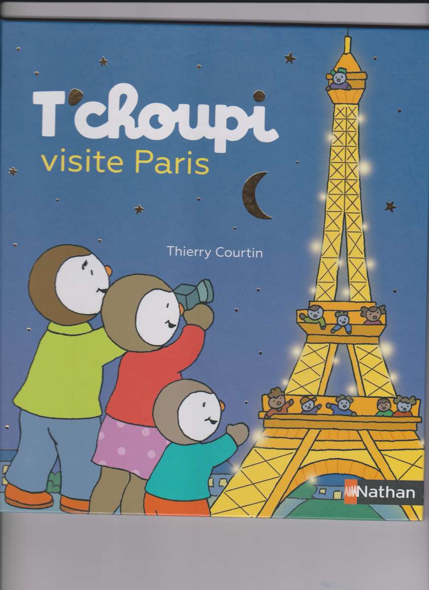 Tchoupi odwiedza Paryż puzzle online