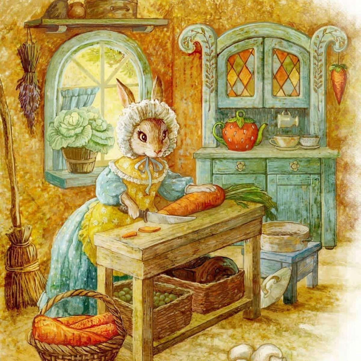 Kuchnia Madame Rabbit puzzle online