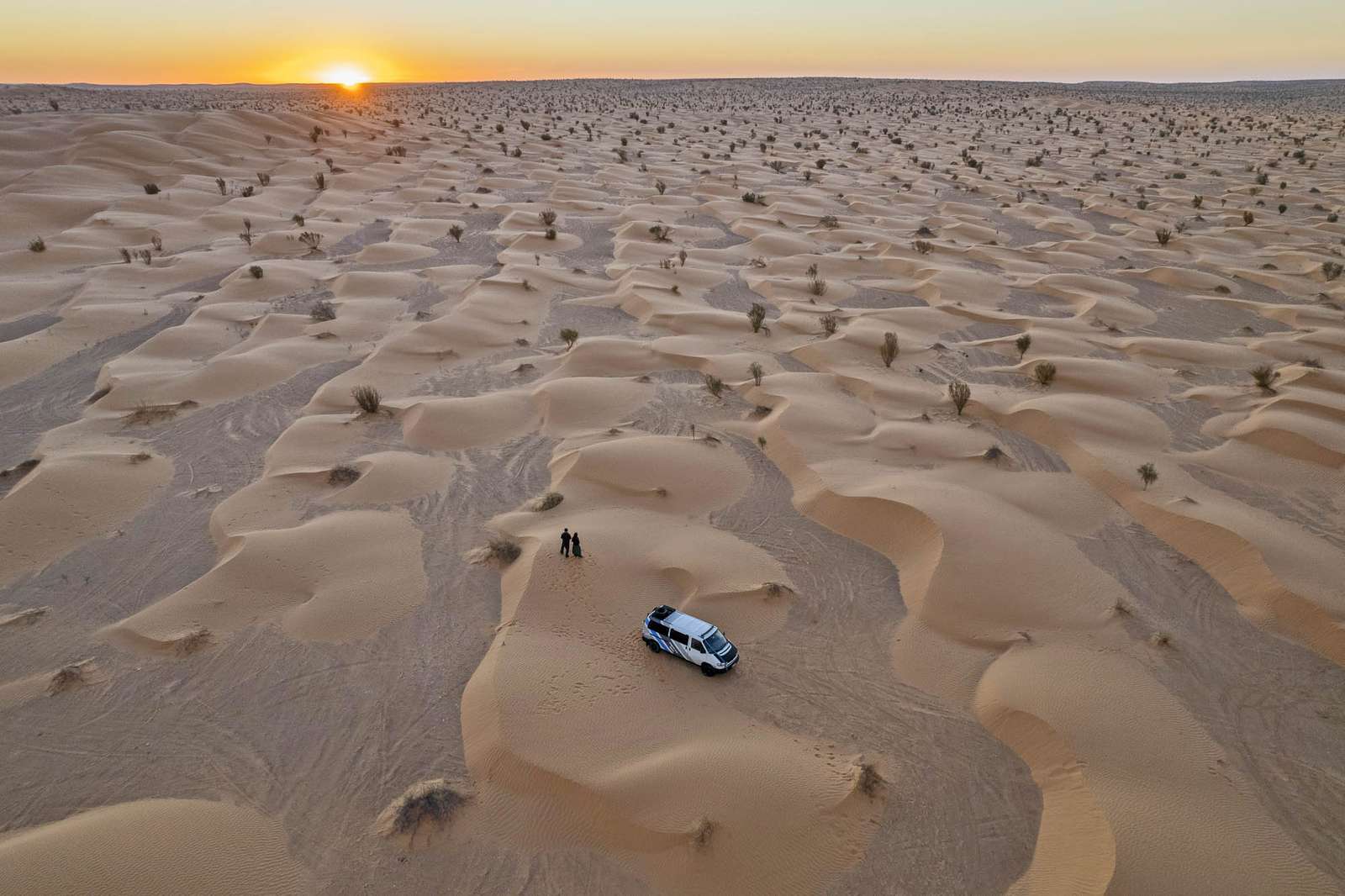 Sahara w Tunezji w Afryce puzzle online