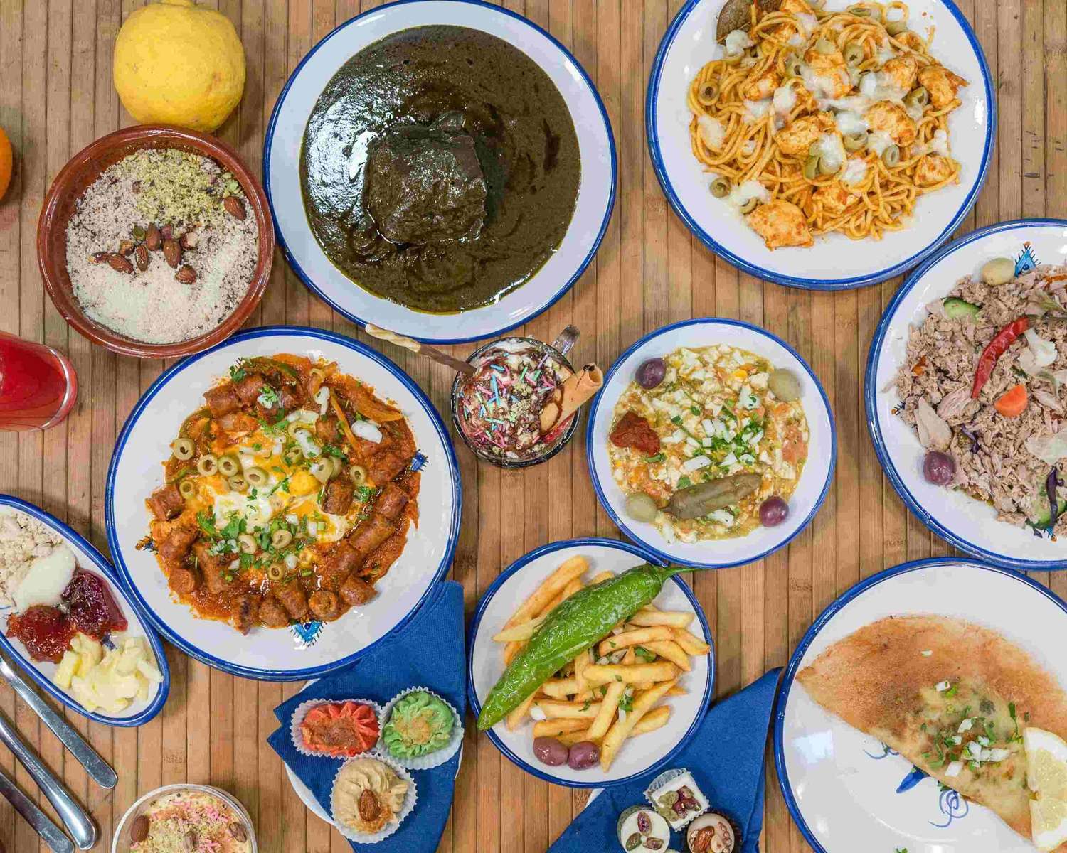 Tradycyjne tunezyjskie jedzenie puzzle online