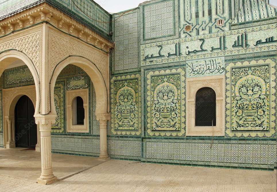 Meczet w Zarzis w Tunezji puzzle online