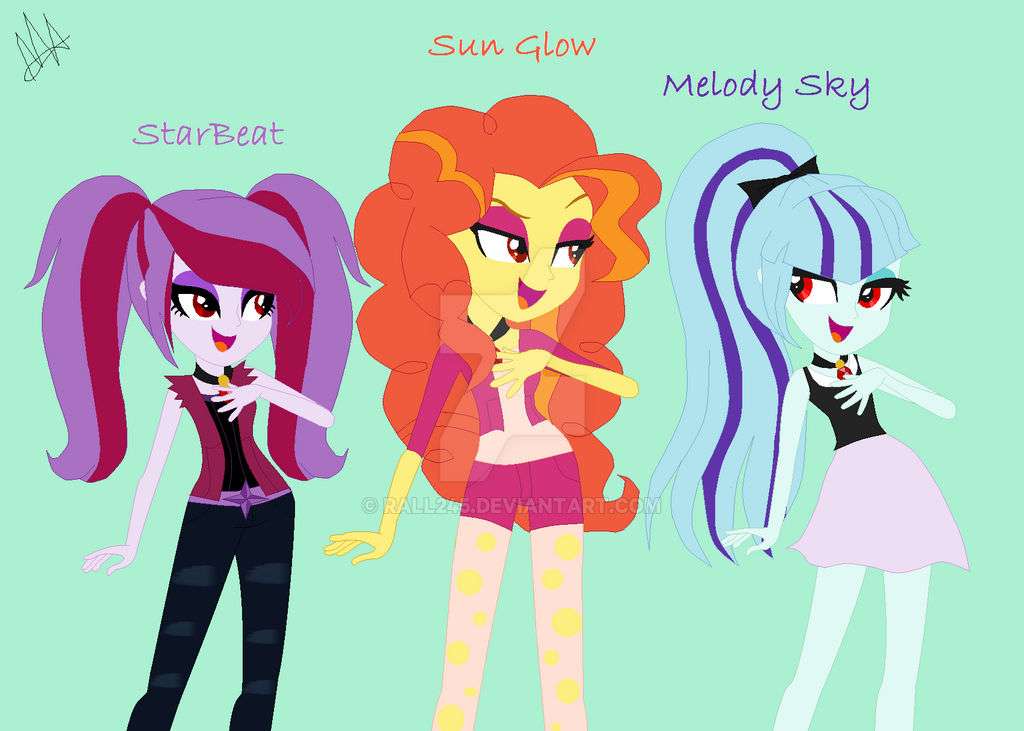 MLP EG Next Generation Dazzling OCs by Rall245 by puzzle online