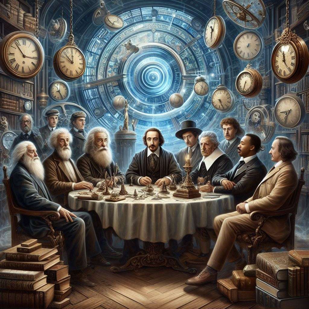 Time Travel: Meeting the Great Men puzzle online