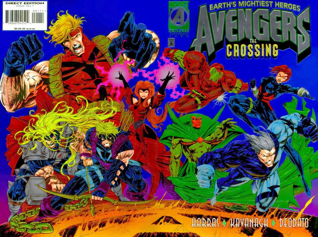 Avengers The Crossing Mike Deodato puzzle online