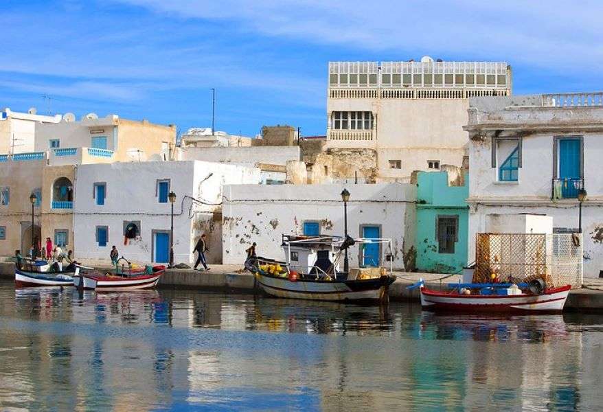 Bizerte w Tunezji w Afryce puzzle online