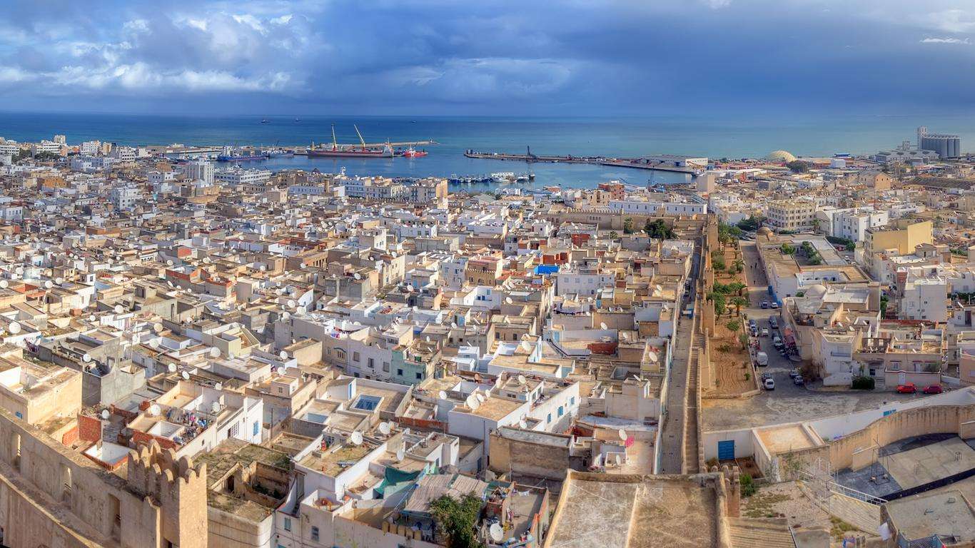 Sousse w Tunezji w Afryce puzzle online