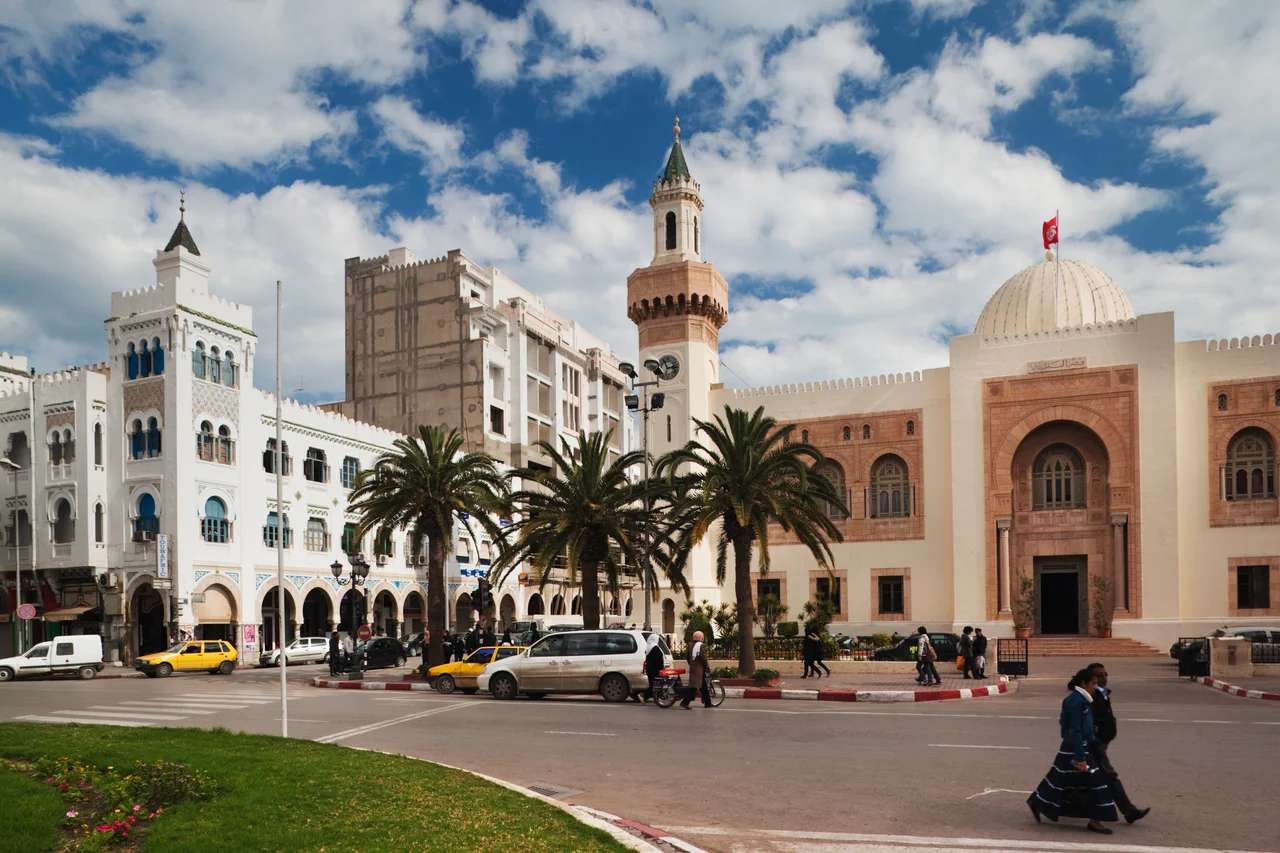 Sfax w Tunezji w Afryce puzzle online