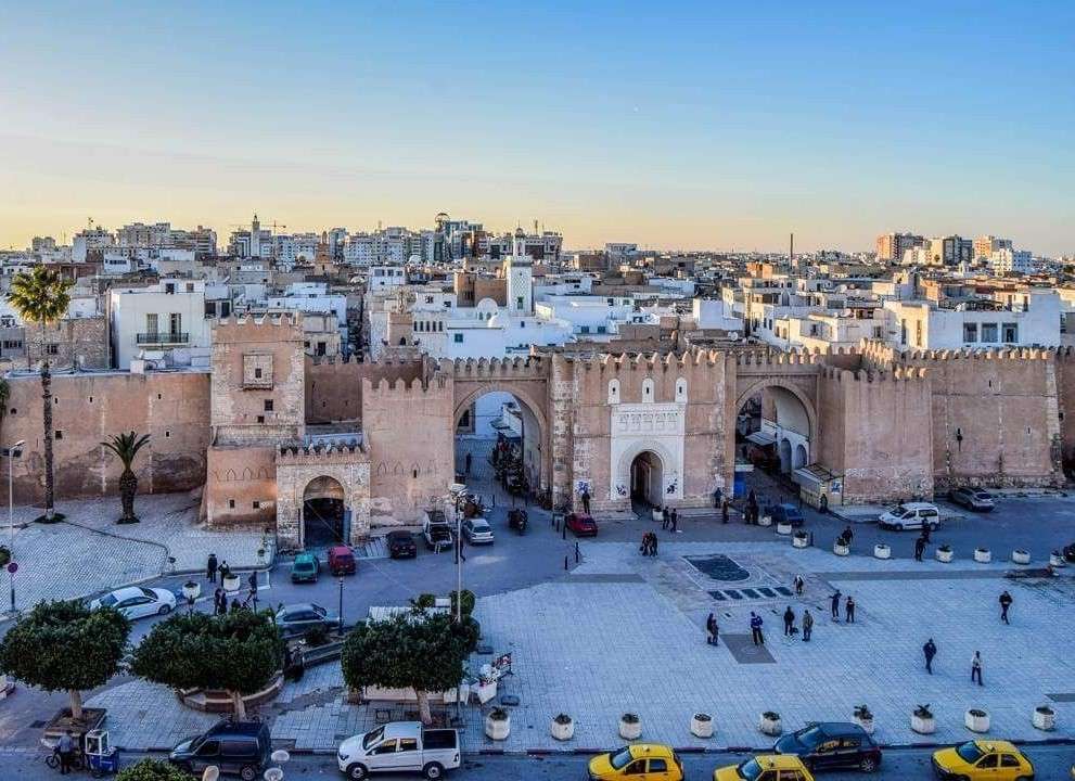 Sfax w Tunezji w Afryce puzzle online