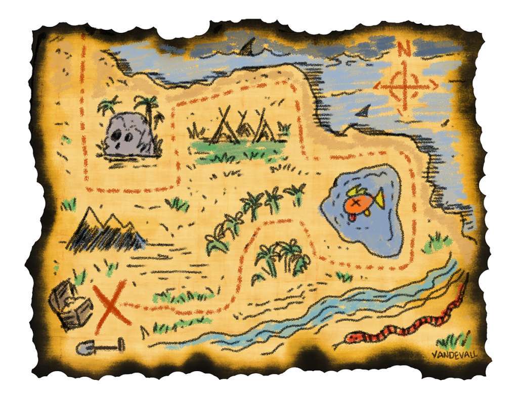 Mapa eksploracji puzzle online