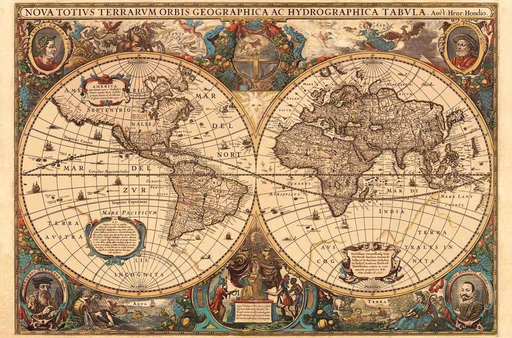 Harta istorica puzzle online