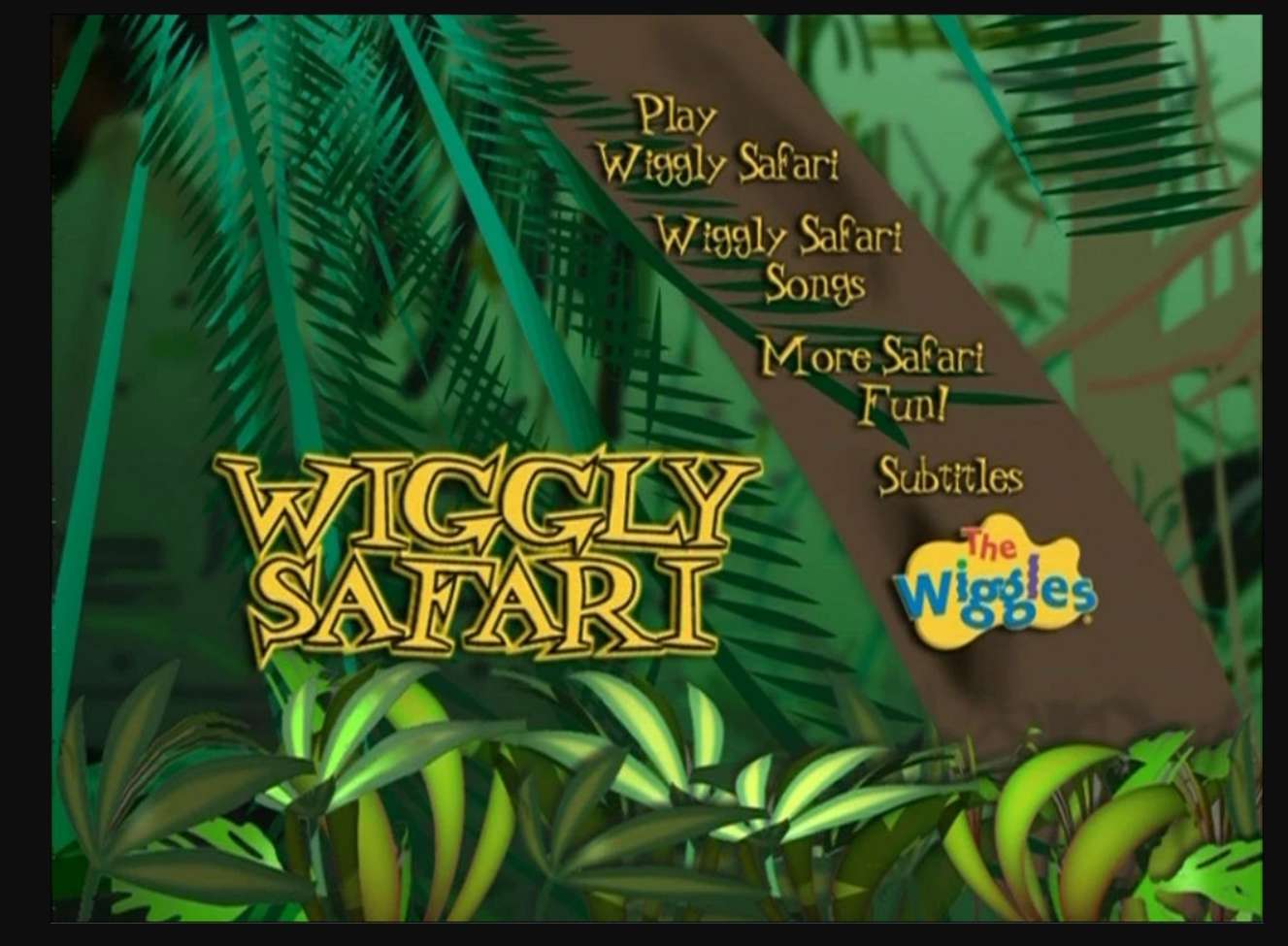 Wiggly Safari DVD Menu 2000 puzzle online
