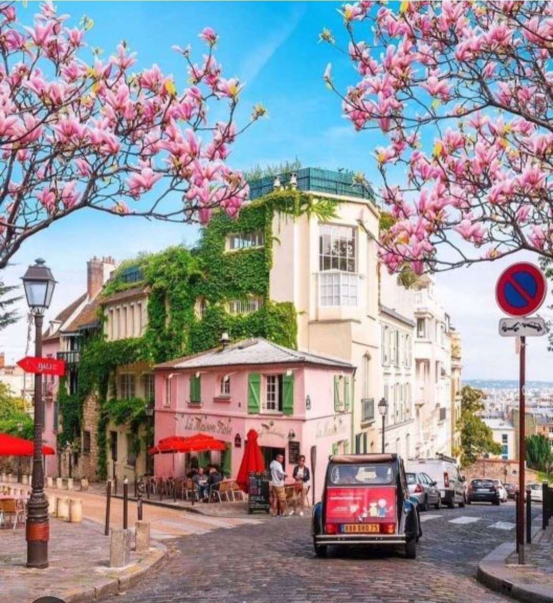 Widok na Montmartre puzzle online