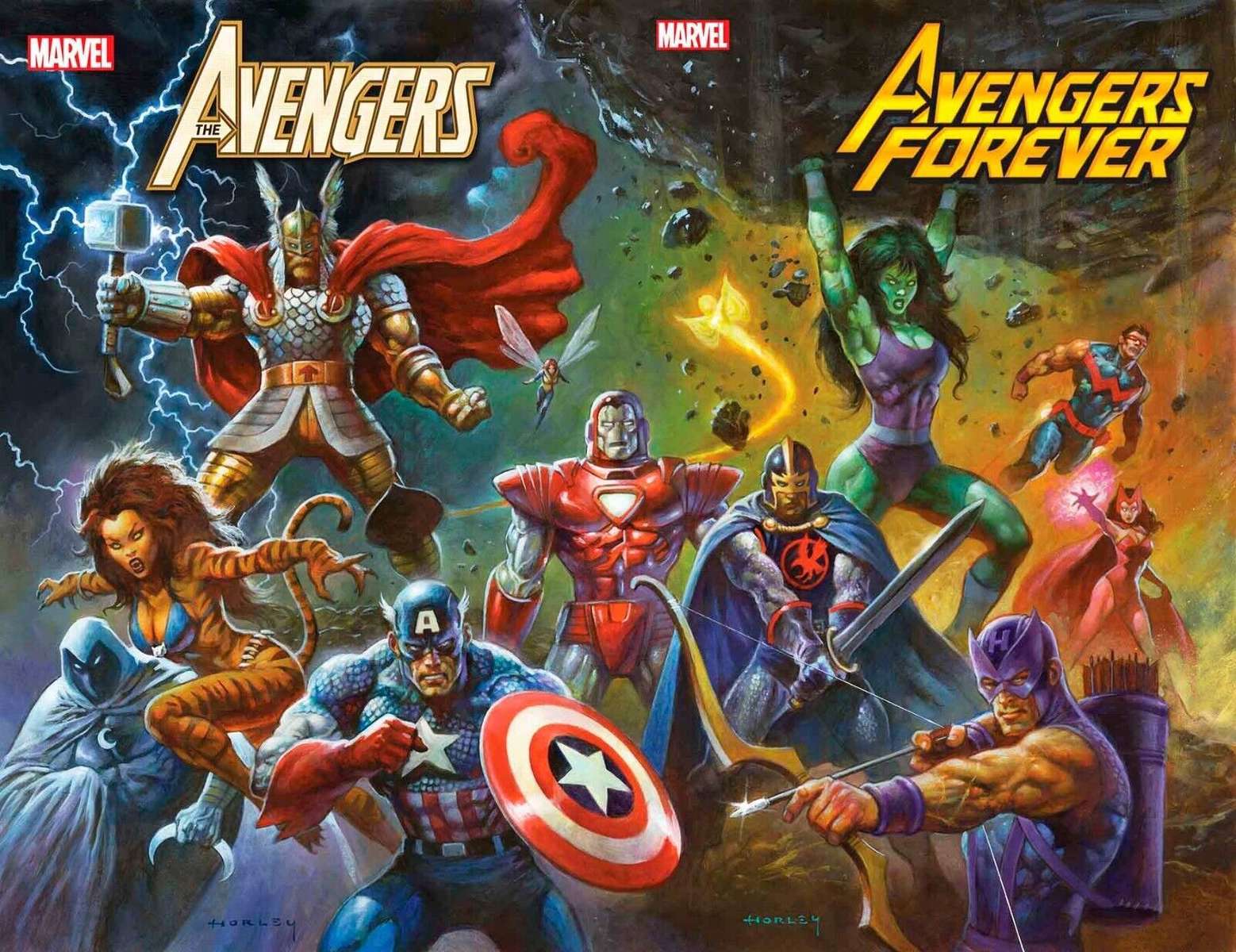 Skład drużyny Avengers jest bardzo zróżnicowany puzzle online