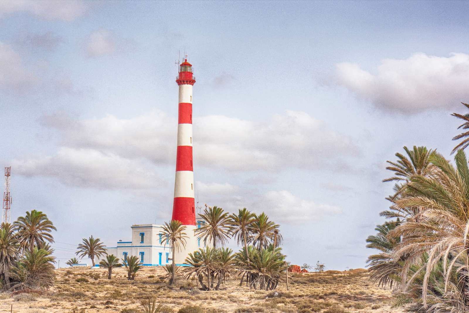 Taguermess na Dżerbie w Tunezji puzzle online