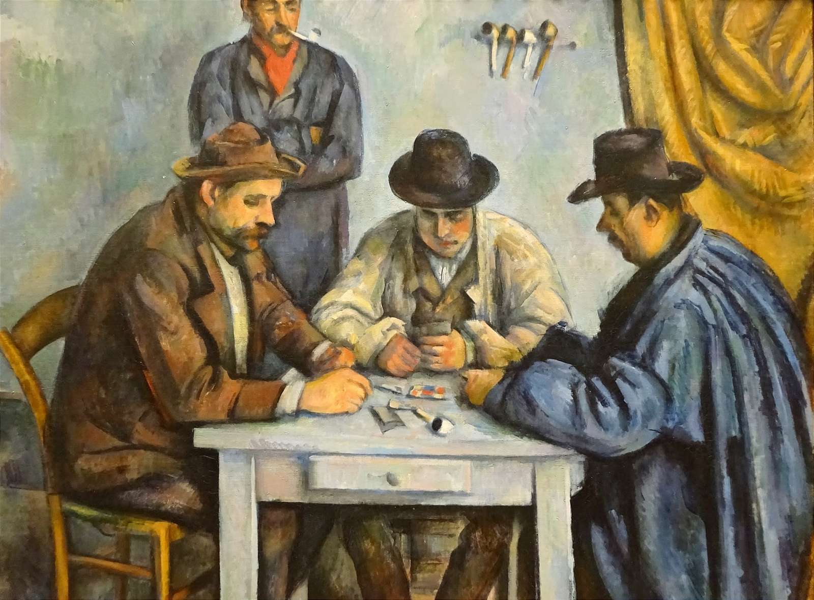 Gracze w karty, Cézanne puzzle online