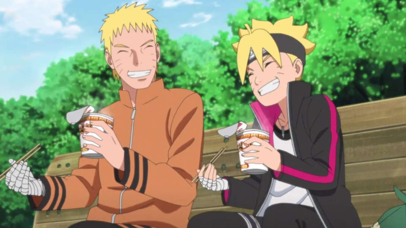 Naruto i jego syn puzzle online
