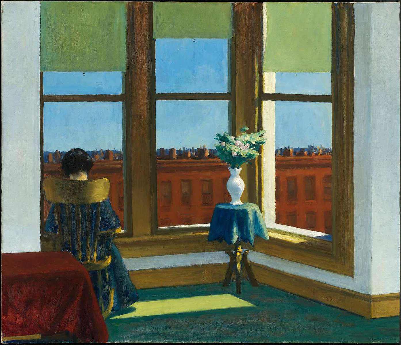 Pokój na Brooklynie, Edward Hopper puzzle online