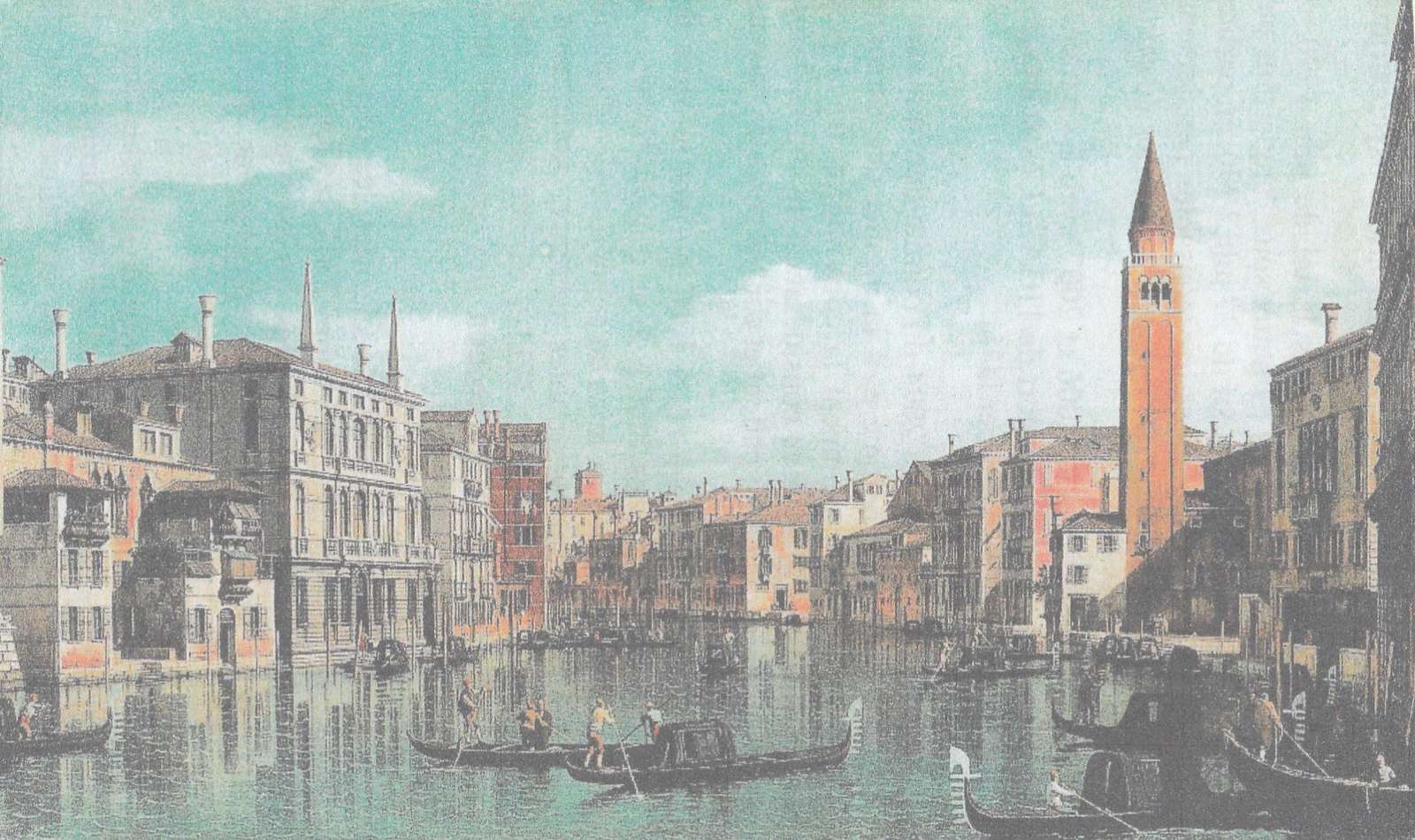 Wielki Kanał Wenecki z XVII wieku puzzle online