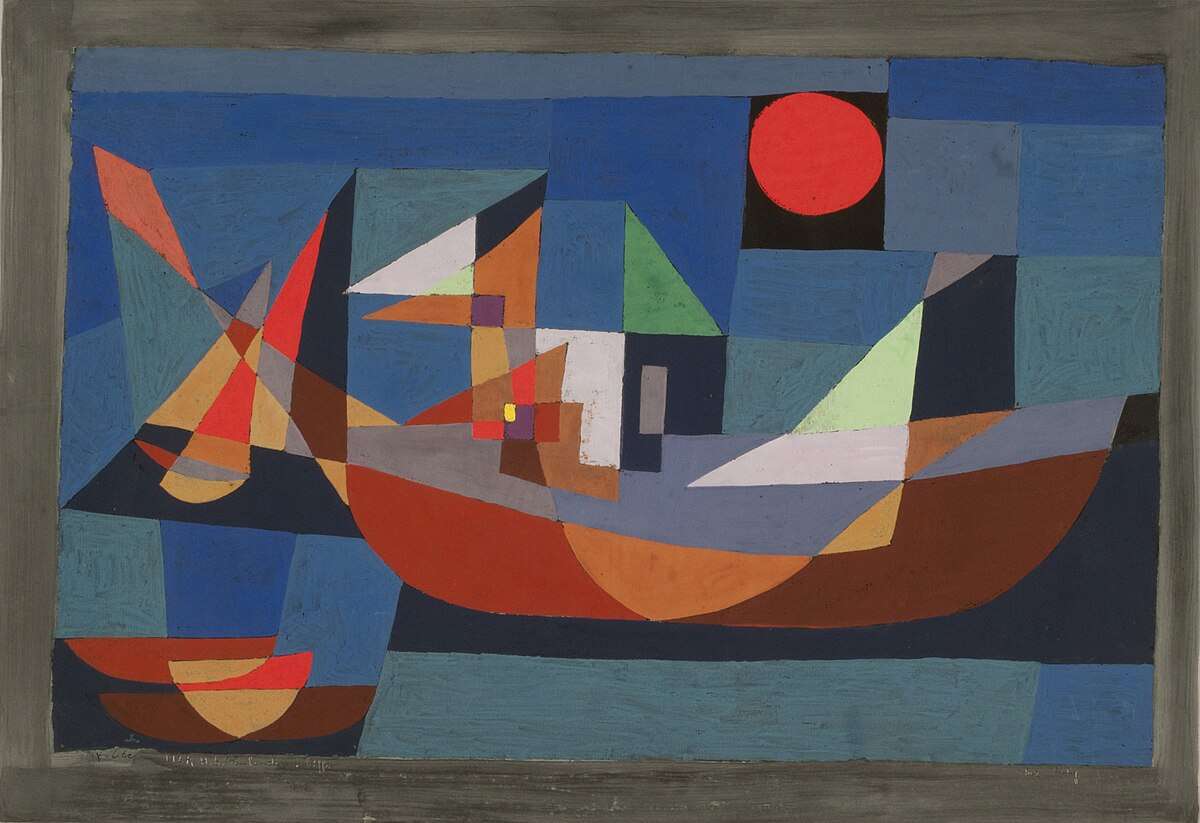 Klee: Uśpione statki 1927 puzzle online