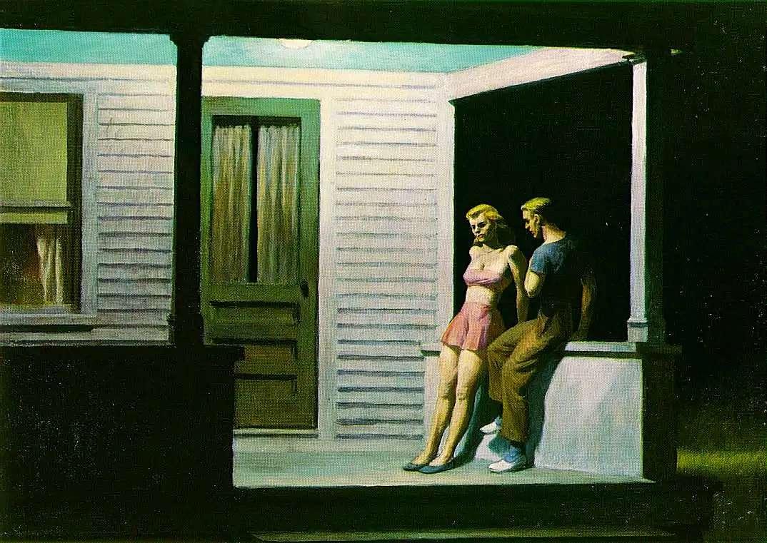 Noc Świętojańska, Edward Hopper puzzle online