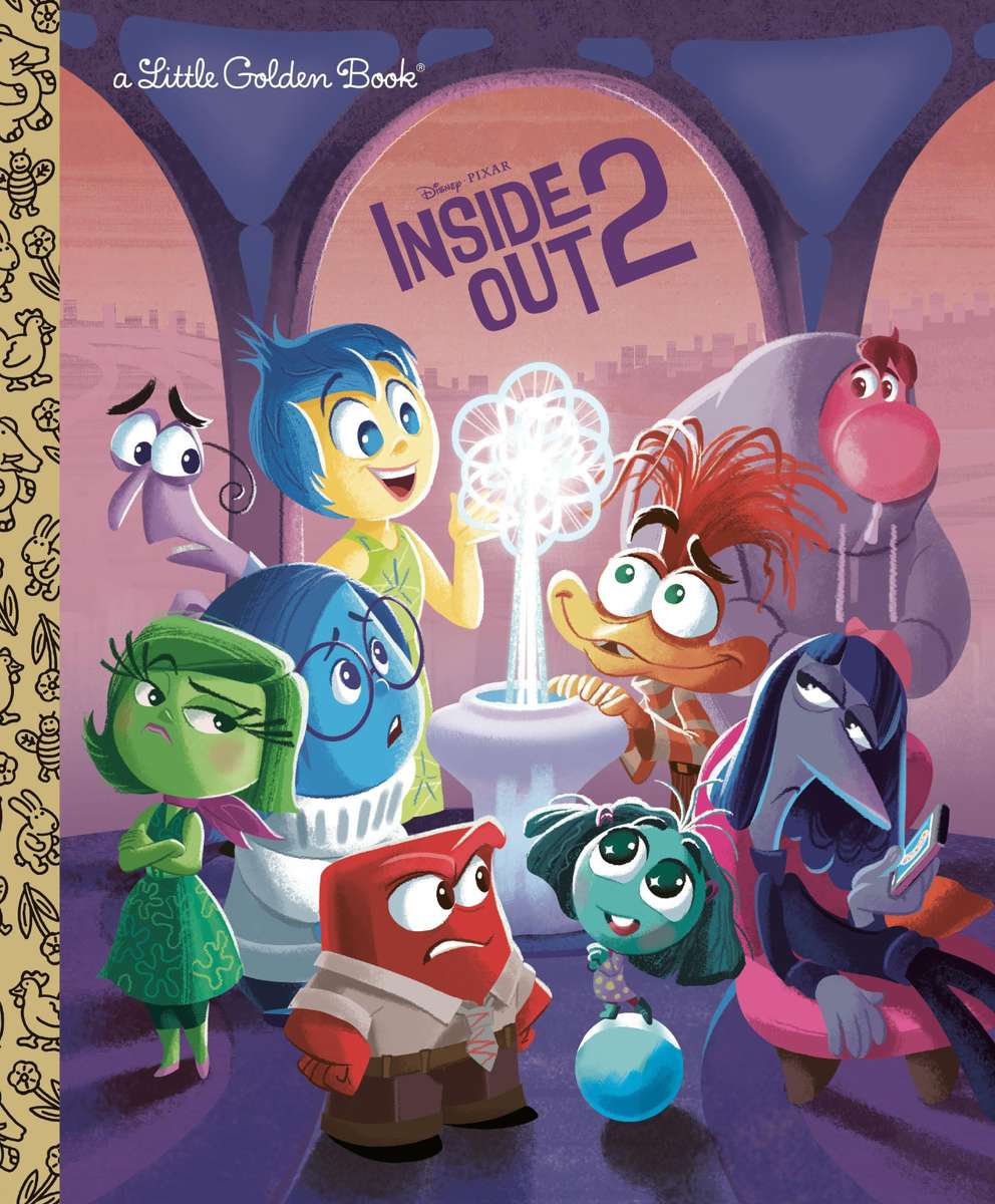 Disney/Pixar Inside Out 2 Mała złota książeczka puzzle online