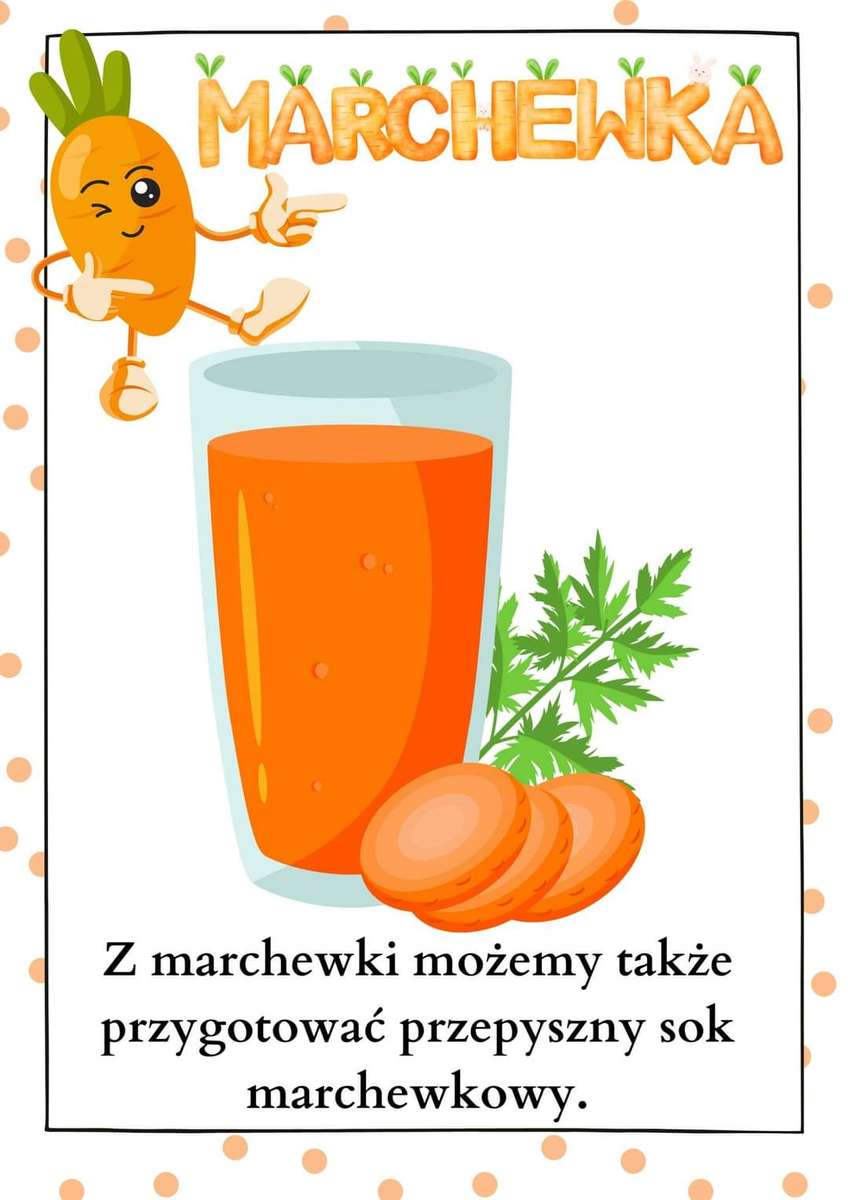 Marchewka puzzle online