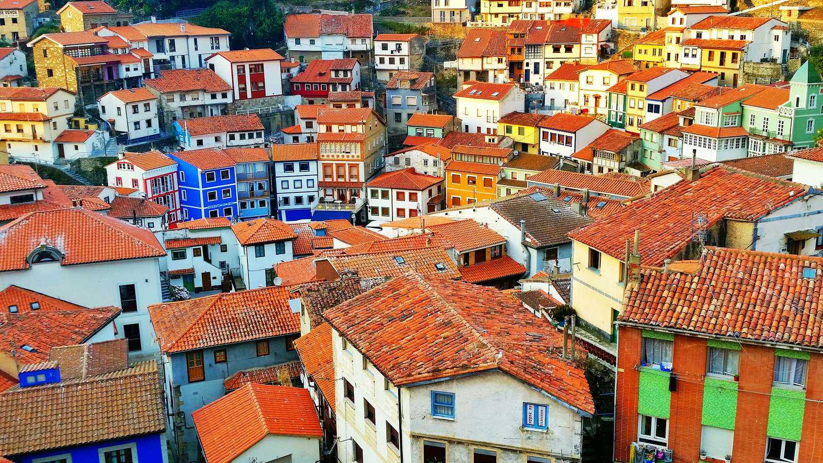 Cudillero, Asturia, Hiszpania puzzle online