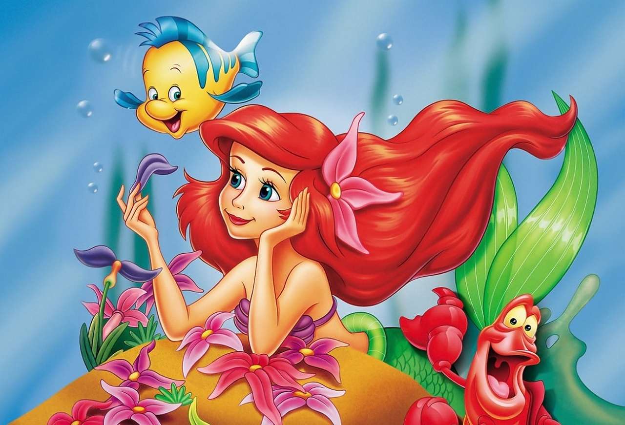 Księżniczka Ariel puzzle online