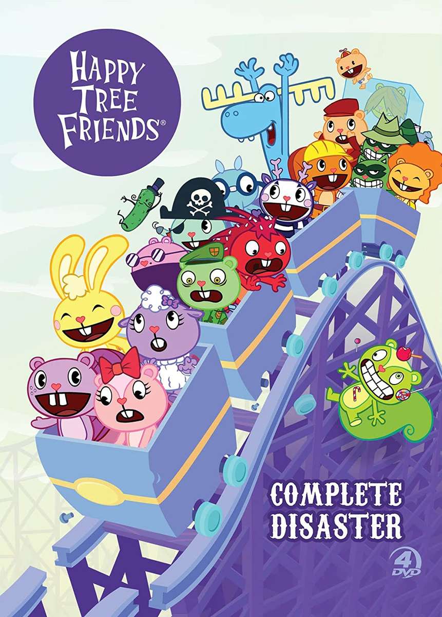 Happy Tree Friends animated series puzzle online