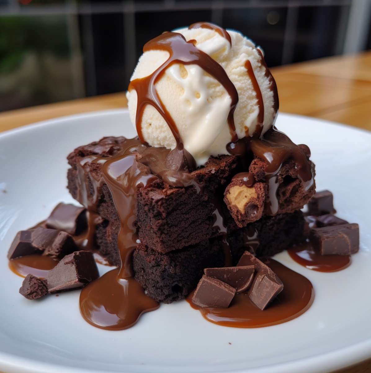 Przepis na Brownie Sundae Liama❤️❤️❤️ puzzle online
